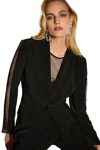 Women's Signature | Silky Knit Fitted Blazer with Sleeve Insert