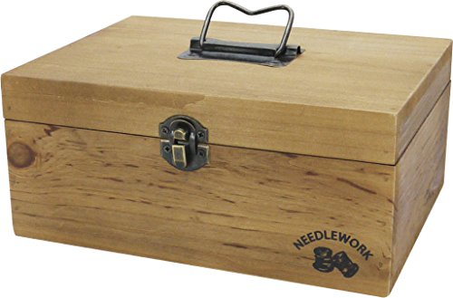 現代百貨 Needlework ウッドソーイングボックス L A318
