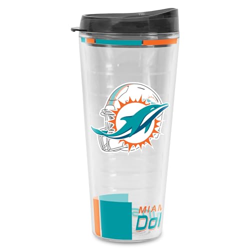 Image of Rico Industries NFL Football Double Wall Classic 16oz Or 20oz Tritan Tumbler W Lid