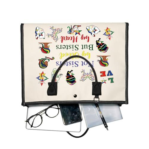 Zuo Bao OES Symbol Tote Bag Star Tools case OES Sorority Gift for Sorority Graduates Campus Women4