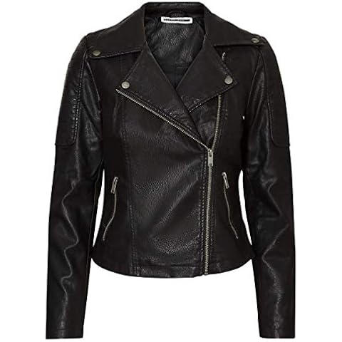 Chaqueta de cuero sintético NAME IT Nmrebel para mujer Cover