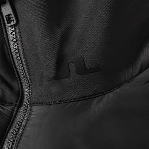 J.Lindeberg Men's Martino Quilt Hybrid Hooded Stretch Golf Jacket3