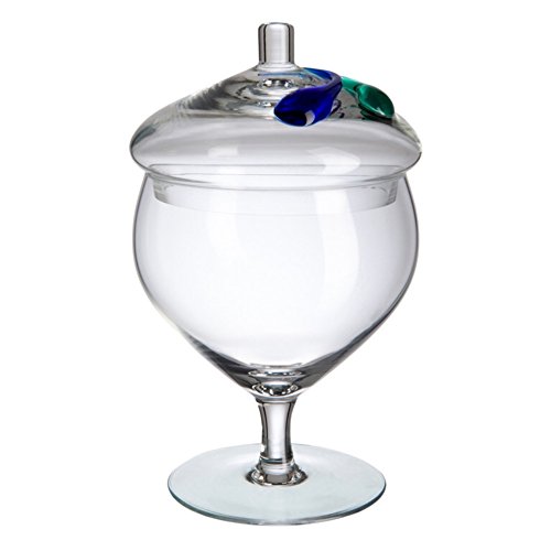 Cristal de Bohemia Bombonera, Cristal, 13x13x21 cm