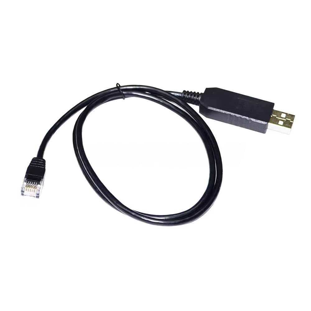 RIKYJIC FT232RL USB to RJ12 Adapter Cable for APC PDU 940-0144A RS232 Serial Cable Debug Cable Control Cable(1.8 Meters)