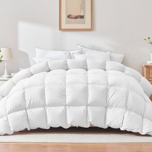 Cosybay Feather Down Comforter CalKing Size Luxurious