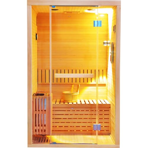 Durherm 2-Person Indoor Outdoor Barrel Sauna