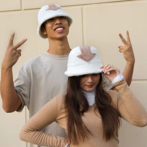 Appa Bucket Hat For Women Winter Furry Fur Bucket Hat Fluffy Teddy Fleece Bucket Hat #TOP2