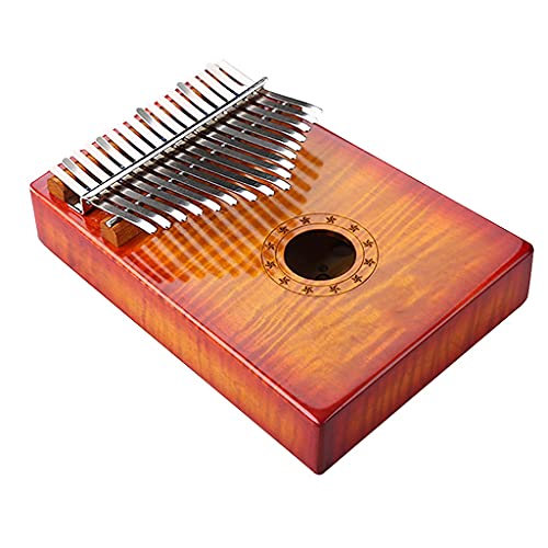 YWSZJ 17 Llaves Thumb Piano y EVA Tuning Tuning Hammer, Instrumento Musical Cover