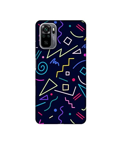Image of Basic Case for Mi Redmi Note 10 4G (Plastic Multicolor)
