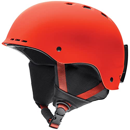Image of Smith Optics Holt Unisex Winter Snow Helmet - Matte Sriracha | Large