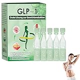 GLP-1 Orale Flüssigkeit, GLP-1 Orale lósung,GLP 1 Abnehmen Tropfen,Natürliche pflanzlichen Extrakten,GLP-1 Peptid Komplex Serum,Natürliche Supplement Tropfen für Frauen und Männer