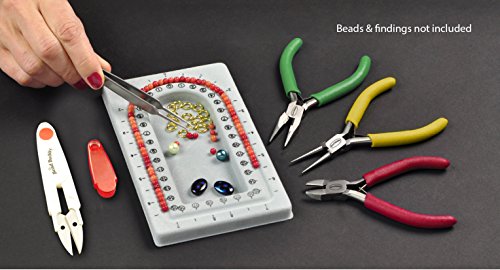 Bead Buddy Beader’s Mini Travel Kit-Bead Storage Case-5 Essential Beading Tools-Create Beading Projects Anywhere-Compact And Easy To Carry #TOP7