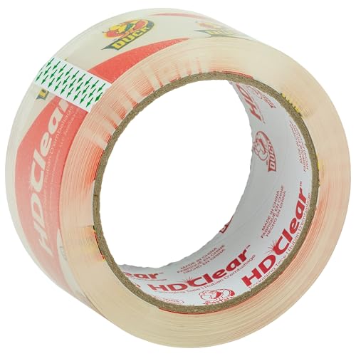 Duck 441962 Hd Clear Packing Tape - 6 Rolls, 328 Yards Heavy Duty Packaging For Shipping, Mailing, Moving & Storage Clear, Strong Refills Boxes 1.88 Inch X 54.6 Yd. thumb #6