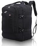 BOLSA DE VUELO BAJO EL ASIENTO: Esta mochila compacta y de gran capacidad es la pieza perfecta de equipaje de mano de cabina para sus viajes. Es una práctica bolsa de viaje debajo del asiento que permite un acceso rápido a cualquier cosa que necesite durante el vuelo, como libros, auriculares, refrigerios y dispositivos electrónicos. Dimensiones: 45x36x20cm, Peso: 0,93kg, Capacidad: 32,4L.