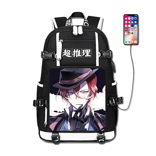 Anime Bungo Stray Dogs Backpack Daypack Student Bag School Bag Bookbag2