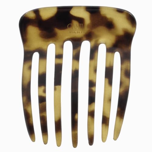 Image of Camila Paris CP2878 Hair Side Comb 2.75 inch French Twist Hair Combs Clips | Small French Comb Hair Clips Pin, Hair Side Combs for Women, Made in France