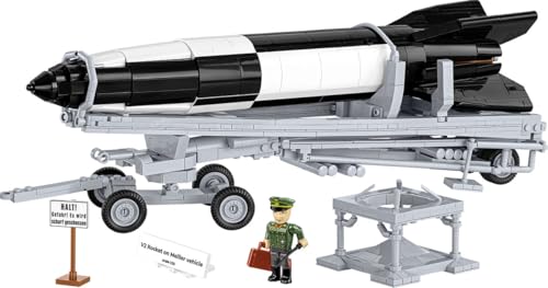 COBI V2 Rakete & Transporter - Executive Edition – Klemmbaustein-Set bestehend aus 1191 Bauelementen – Artikel-Nr. 3120 – Kompatibel mit Klemmbausteinen Anderer Hersteller