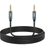 MillSO オーディオケーブル 5m ステレオミニプラグケーブル aux ケーブル 3.5mm ステレオミニプラグ イヤホンジャック ヘッドホンケーブル ステレオケーブル オスオス スピーカー/車/スマホ