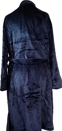 Monogrammed Bathrobes Plush Microfiber Luxury him her3