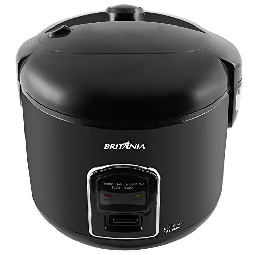 Panela Arroz, Pa10 Prime, 700w, Preto, 110v, Britânia
