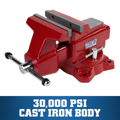 Image of Wilton Utility HD Bench Vise, 8 inch Jaw Width, 8-1 /2 inch Jaw Opening, 4-1 /2 inch Throat (Model 648UHD)