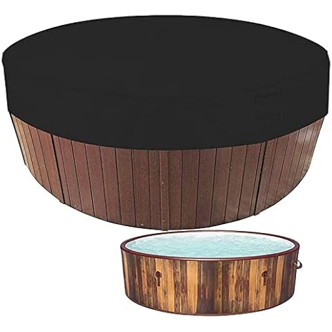 AZJQCHY Outdoor Hot Tub Cover Round Cover