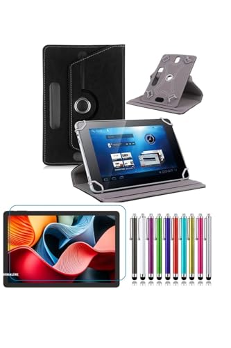 Tablet, Casper Vıa L50 11"Uyumlu için Standlı Kılıfı + Nano Kırılmaz Ekran Koruyucu+Dokunmatik Kalem