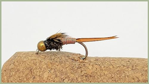 Barbless Nymph Trout Flies, Boxed set of 96 Flies weighted and unweighted, gret Nymph Fly Collection mixed sizes, best nymph flies - Image 9