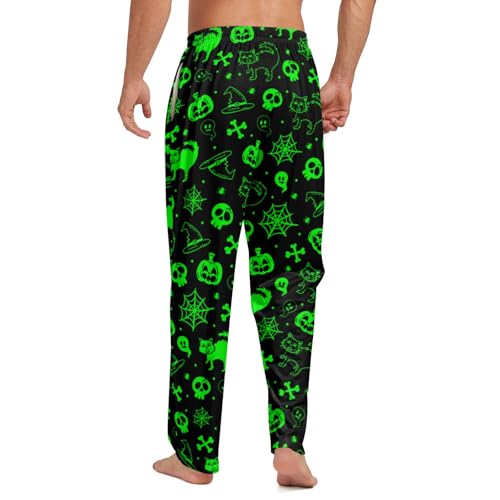 Mens Pajama Pants Sleepwear Soft Pjs Bottoms Sleep Lounge Long Pant with Pockets2