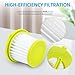 PCL704 Filter Replacement for Ryobi ONE+ 18V Handheld Vacuum PCL704, PCL705, PCL705B PCL700 Series, Compare to Part # A32HFOO A32F05N, 6 Pack PCL704 Vacuum Filters Set