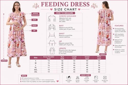 Image of AV2 Women Maternity Feeding Dress | Feeding Kurti | Nursing Dress -5071