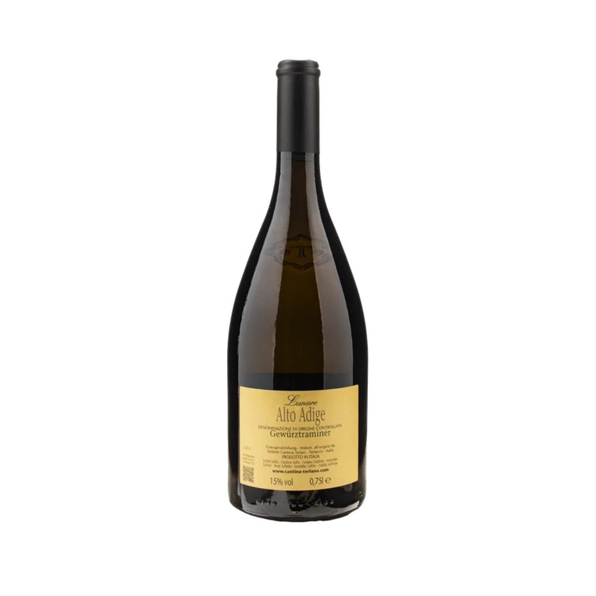 Kellerei Terlano Vino bianco Gewürztraminer DOC Lunare, anno 2022, Vino bianco Alto Adige DOC, vino 15% Vol, 750 ml