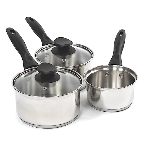 Blackmoor 65189 Stainless Steel Saucepan Set/Cool...
