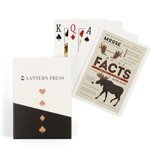 Lantern Press Maine Naipes de Póker 52 Cartas