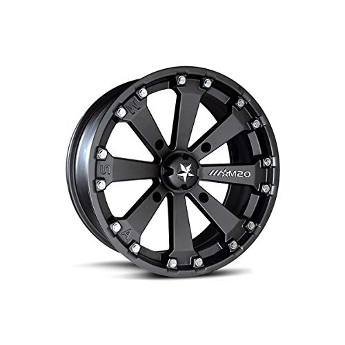 MSA Offroad Wheels MA20 14X7 4X115 S-BLK 00MM - M20-04715