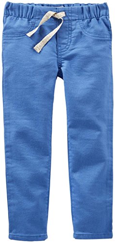 OshKosh B'gosh Girls' Drawstring Jeggings 31180614, Eclipse Blue, 12