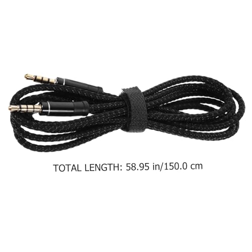 Cable de audio jack 3.5 mm macho a macho 1.5 m miniatura 6