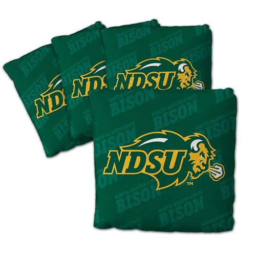 YouTheFan NCAA North Dakota State Bison Set of 4 Cornhole Bags