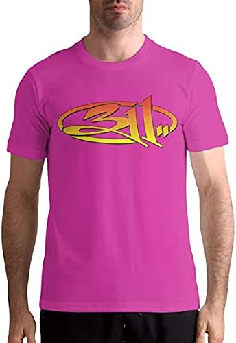 Amazon | 311バンドロゴメンズ人気Tシャツトラディショナルナチュラル