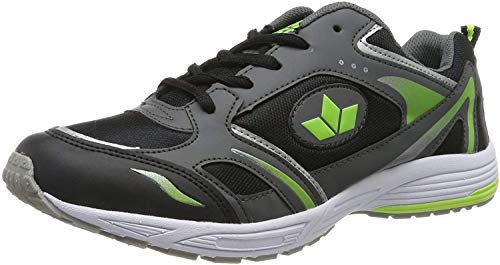 Lico MARVIN Herren Fitnessschuhe, Anthrazit/ Schwarz/ Lemon, 49 EU