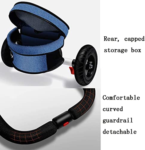 NUBAO Dreiräder Für Kinder ab 1 Dreirad Trike Baby Kinder Kinder Dreirad Fahrt auf 3 Rädern Sichere Baldachin Bike w… – Bild 8