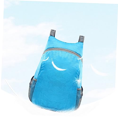 Multifunctional Travel Bag Foldable Storage Backpack Large Capacity Backpack for Essentials Durable Shoulder Straps Blue2