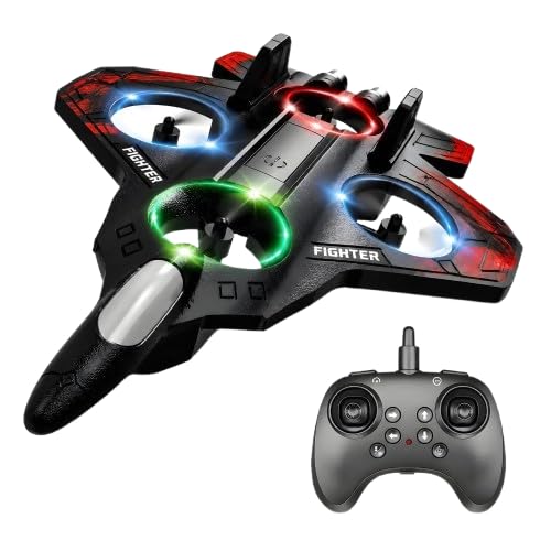 G>Look G>LookRemote Control Airplane for Kids | RC Airplane Fighter Jet with Light, 360° Flip, Stunt Roll Easy to Fly Stable Jet Fighter Toys for Boys & Adults | Design As Per Stock-image-24