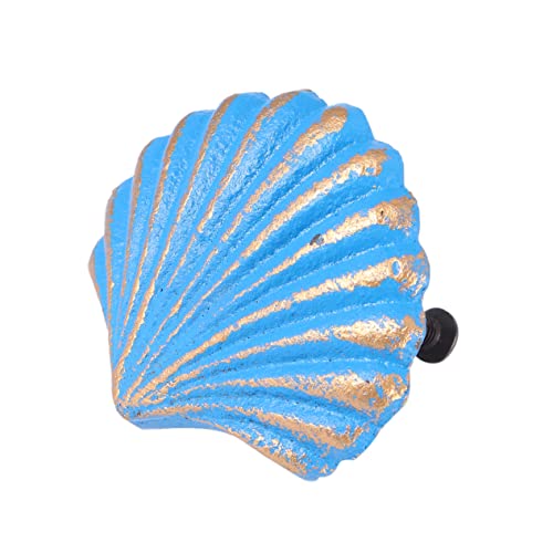 LOORGVEL Tirador de Cajón de Hierro Azul con Diseño de Marina Tirador para Armarios y Puertas Mango Vintage para Muebles de Estilo Costero Fácil Instalación con Tornillo Incluido