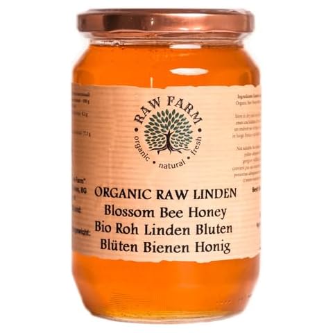 900 g Organic Raw Linden Blossom Honey from Bulgaria Cover