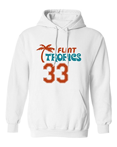 Flint Tropics Jackie Moon 33 Semi Pro Basketball Men's Hoodie Sweatshirt2