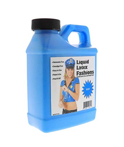 Liquid-Latex-Fashions-Ammonia-Free-Halloween-makeup-Blue-Easy-Applicable-Paint-for-Adults-and-Kids-Ideal-for-Art-Theater-Parties-and-Cosplay-8-oz