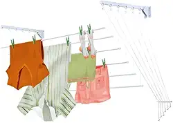 SECALUX VARAL DE PAREDE/TETO PRÁTICO – AÇO – BRANCO – 1,00M