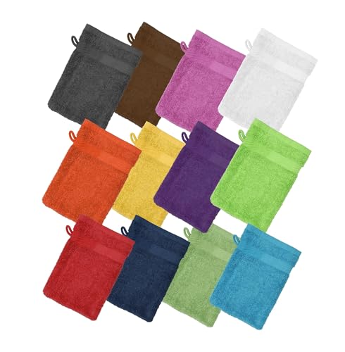 ZUPERIA Premium Bath Mitts - Pack of 12