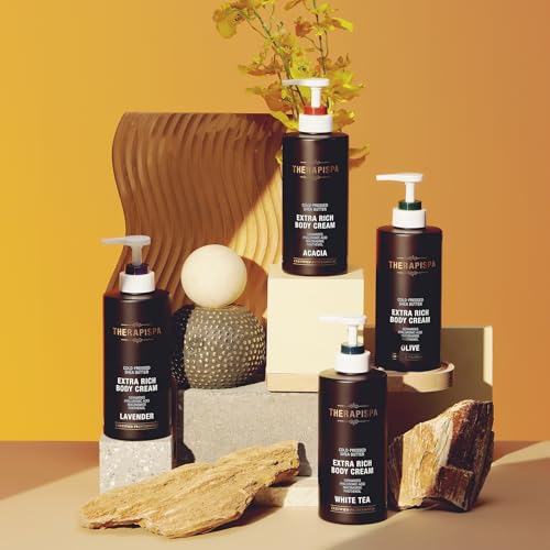 Therapispa Extra Rich Body Cream - Deep Hydration And Repair With Ceramides, Hyaluronic Acid, Niacinamide (B3), Panthenol (B5), And Shea Butter For Dry Skin (White Tea thumb #5